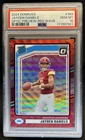 2024 Donruss Jayden Daniels Optic Rated Rookie Preview Red Wave #389 PSA 10