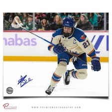 Ashton Bell Vancouver Goldeneyes PWHL Autographed 8x10 Photograph On the Attack