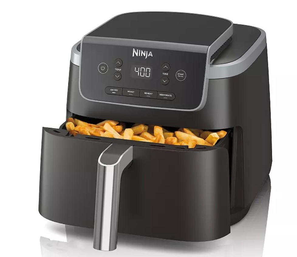 Ninja AF141 Air Fryer Pro 4-in-1, 5 QT Capacity, Nonstick Basket & Crisper Plate