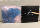 Pink Floyd LP Lot Dark Side of the Moon + Meddle Harvest 1970s 2 Records
