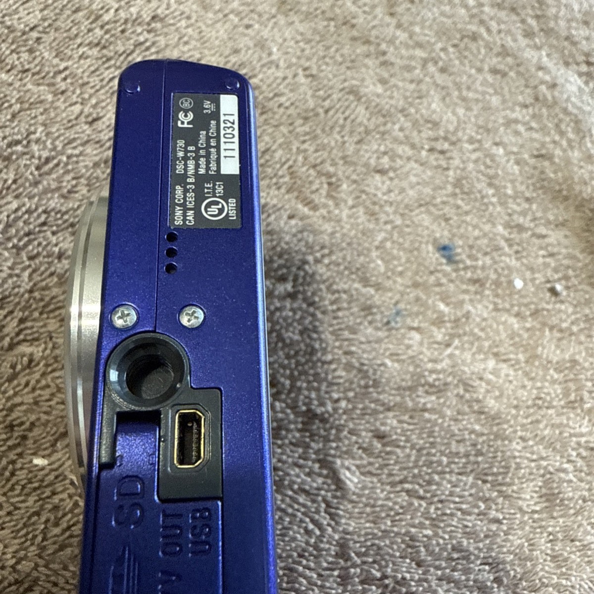 Sony Cyber-shot DSC-W730 16.1MP Digital Camera - Blue for Sony Cyber-shot DSC-W730 16.1MP Digital Camera - Blue for