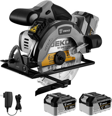 20V Cordless Circular Saw, 6-1/2-Inch Blade, 4500 RPM Circular Saw Cordless with