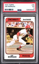 1974 TOPPS #85 JOE MORGAN PSA 5