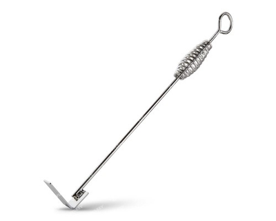 #ad 18quot; Charcoal Grill Rake Parts BBQ Ash Tool Poker for Smoker. Cleaning Out an... $23.27