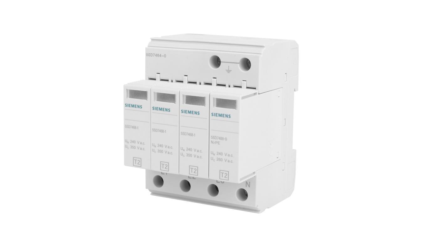 Surge Limiter Type T2 3P+N Uc 350V SENTRON 5SD7 5SD7464-0