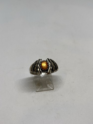 #ad SIZE 8 WHEELER MANUFACTURING STERLING SILVER 5g 925 VINTAGE RING SIGNED $35.00