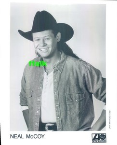 Press Photo & Release: NEAL MCCOY 8x10 B&W 1995