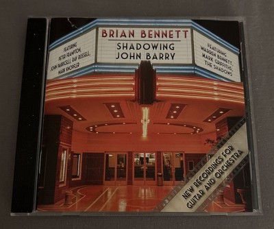 BRIAN BENNETT (The Shadows): Shadowing John Barry CD - feat. Mark Knopfler