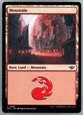 Mountain (0283) Outlaws of Thunder Junction Regular