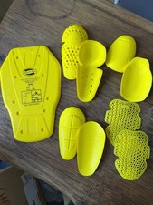Motorrad-Protektoren Set Smooth Ways R&uuml;cken, Schulter, Ellenbogen, Knie CE Zeich