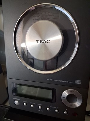 スピーカー・ウーファー TEAC CD-X10i スピーカー・ウーファー TEAC CD-X10i Teac CD-X10i Ultra-Thin Stereo