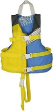 Stohlquist Kids Life Jacket 30-50 lbs - Coast Guard Approved Life Vest - Type II