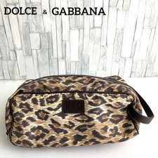 Dolce & Gabbana D G Second Back Clutch Leopard Print A luxurious design that can