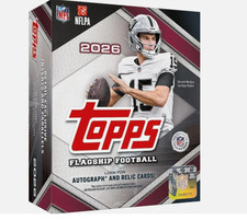 2026 Topps Flagship Football Factory Sealed Mega Box!!!