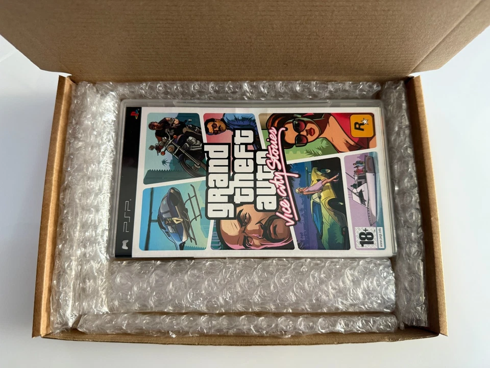 Grand Theft Auto Vice City Stories Sony PSP - UK PAL VGC CIB with Map - Tracked - Image 3 of 4