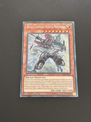 #ad Yugioh Rafale Champion Fur Hire DASA EN023 IT023 Secret Rare 1st NM *IT* Euro $2.42
