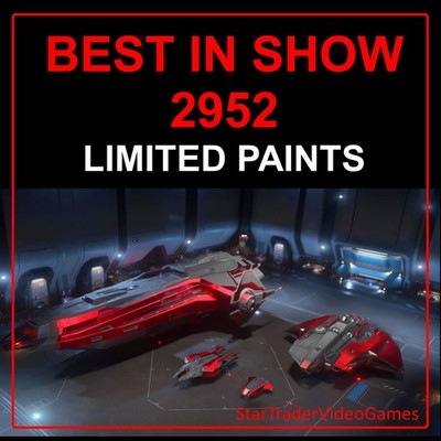 STAR CITIZEN PAINTS - BEST IN SHOW 2952 LIMITED PAINT PACK / SKIN