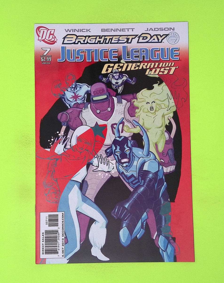 Justice League Generation Lost #7 2010 DC Comics 8.0 Comic Book