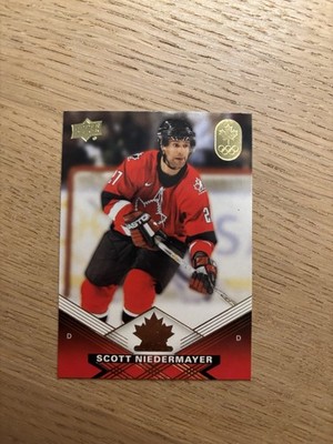Scott Niedermayer 2025-26 TIM HORTONS HOCKEY TEAM CANADA GOLD MEDALISTS