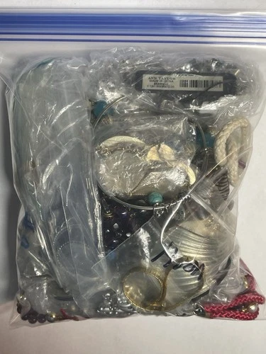 2 1/2 LB Grab Bag Of Vintage/Costume Jewelry Some Are NWT & Some Are Name Brand