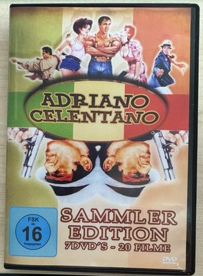 Adriano Celentano | 7 DVDs | Sammler-Edition | 20 Filme | Bingo Bongo und mehr