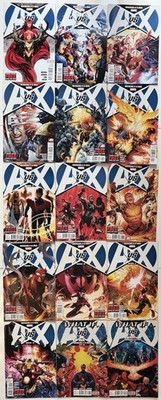 Avengers vs X-Men #0 1 2 3 4 5 6 7 8 9 10 11 12 Full Set 1st Prints AvX What If