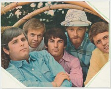 BEACH BOYS Autographed Signed Magazine Photo CARL DENNIS WILSON MIKE AL BRUCE
