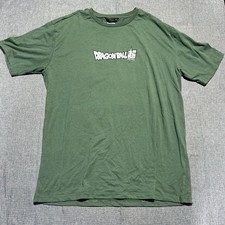 Dragon Ball Super Shirt Mens Size M Olive Green Oversized Tee Target Animation