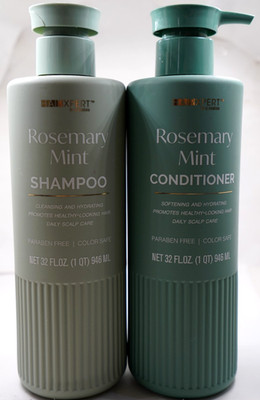 SJ CREATIONS ROSEMARY MINT SHAMPOO & CONDITIONER 32 fl.oz each NEW!!