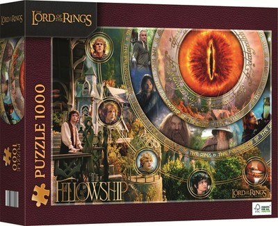 NEW TREFL Jigsaw Puzzle 1000 Pieces Premium Quality The Lord of The Rings 12+