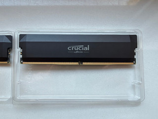 Crucial Pro OC 32GB (2x16GB) DDR5 6400 CL38 RAM Schwarz CP16G64C38U5B XMP/EXPO