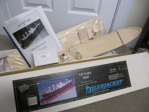 BLUEJACKET SHIP CRAFTERS VICTORY SHIP 1/16 SCALE WOODEN MODEL KIT 1008