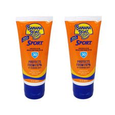 Banana Boat Sport Ultra SPF 30 Sunscreen Lotion, Travel Size 3oz - 2 Pack