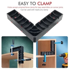 90 Degree Corner Clamp Sturdy Woodworking Tools for Cabinets Box Accessories