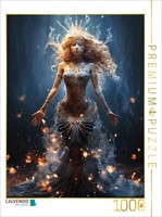 Calvendo Puzzle The Enchanted Mermaid | 1000 Pieces, Finished Size 25.2 × 18.9 I