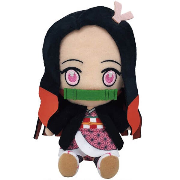Bandai Chibi PlüSchpuppe DäMonentöTer Kimetsu No Yaiba Nezuko Kamado-image