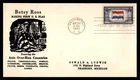 Mayfairstamps US FDC 1943 Betsy Ross Ludwig Thermgraphed Netherlands Overrun Nat