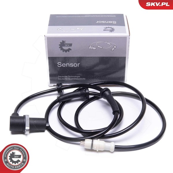 Esen SKV Sensor, Raddrehzahl Links, Rechts, Vorderachse U.A. FüR CitroËN, Fiat-image