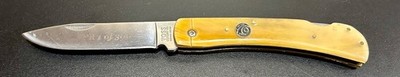 Voss Sodbuster Pocket Knife, First Production Run, Honey Horn Scales