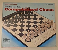 Vintage Radio Shack 1650 Fast Response Time Computerized Chess Board Game