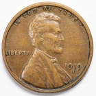 1919-S Lincoln Wheat Penny Cent Extremely Fine (XF) - San Francisco Mint