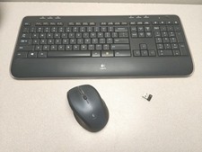 Logitech K520/M705 Wireless Keyboard/Mouse Combo 820-002864 Excellent Tested