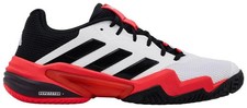 Brand New adidas Barricade 13 Tennis Shoes Men's Size 8.5 White/Black/Lucid Red