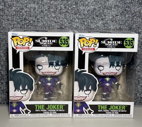 Funko Pop Suicide Squad Isekai The Joker Vinyl Figure #535 Lot Of 2 Brand New