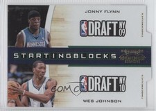 2010-11 Playoff Contenders Patches Gold Die-Cut 91/99 Jonny Flynn #10 0z9