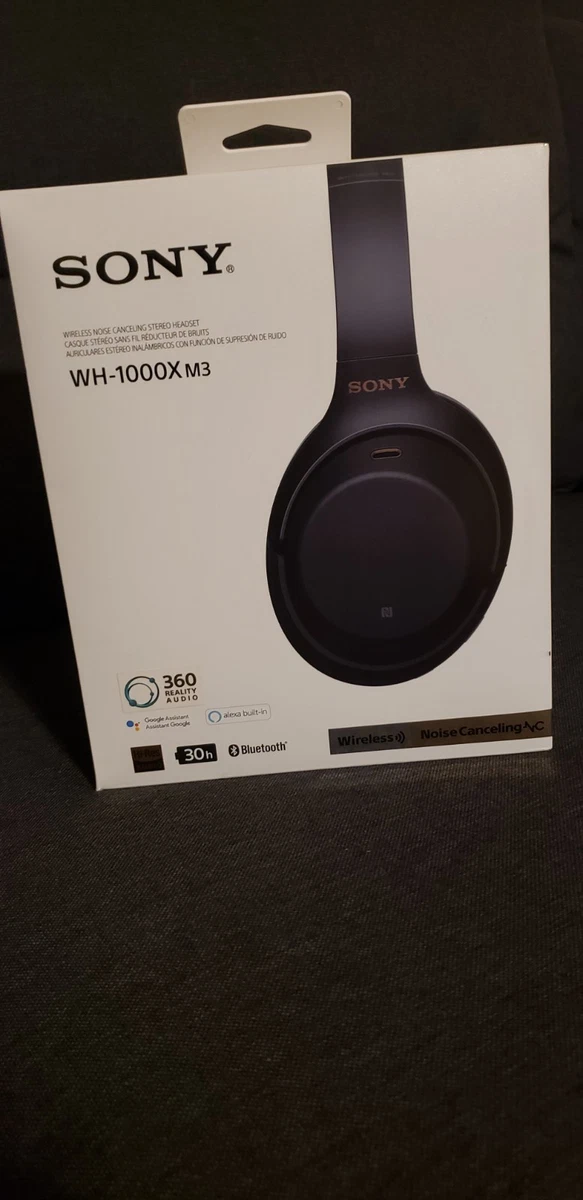 SONY WH-1000XM3(S) 美品 SONY WH1000XM3 NOISE CANCELLING WIRELESS BLUETOOTH HEADPHONES