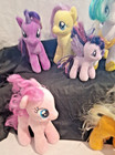 Lot Of 6 My Little Pony Stuffed Animal  Plush TY One Is A Keychain — photo 2