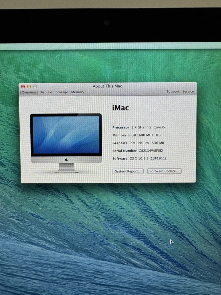 Late 2013 iMac 21.5 inch All-In-One - Image 3 of 4
