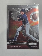2020 Panini Prizm - Scorching Christian Yelich #S-3 Silver Prizm