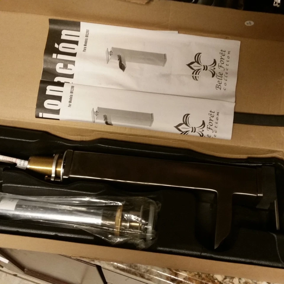 Grifo de lavabo Belle Foret Schon BFL200SN Mainz níquel satinado #1 Foto 4 de 4